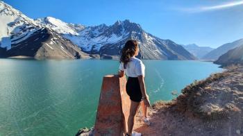 Cajón del Maipo, embalse el Yeso